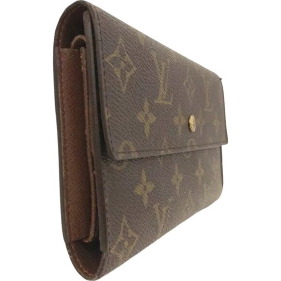 557220AY (L3) Louis Vuitton Wallet Long Brown Monogram - Picture 4 of 9